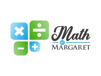 Math by Margaret LLC logo design by shikuru