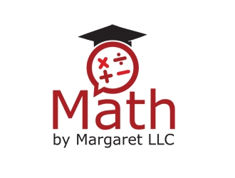 Math by Margaret LLC logo design by gilkkj