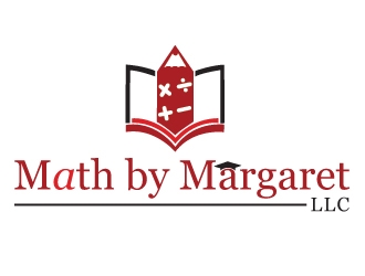 Math by Margaret LLC logo design by gilkkj