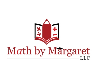 Math by Margaret LLC logo design by gilkkj