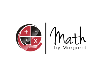 Math by Margaret LLC logo design by Landung
