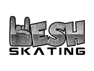 Hesh Skating logo design by AamirKhan