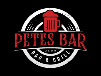 Petes Bar logo design by akilis13