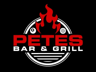 Petes Bar logo design by AamirKhan
