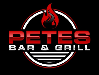 Petes Bar logo design by AamirKhan