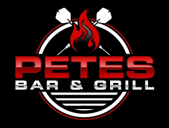 Petes Bar logo design by AamirKhan