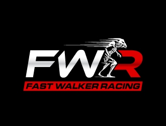 Fast Walker Racing  / F.W.R logo design by iamjason