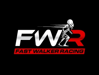 Fast Walker Racing  / F.W.R logo design by iamjason