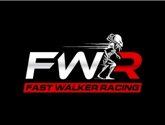 Fast Walker Racing  / F.W.R logo design by iamjason