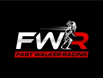 Fast Walker Racing  / F.W.R logo design by iamjason
