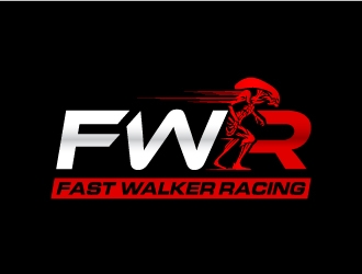 Fast Walker Racing  / F.W.R logo design by iamjason