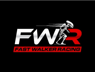 Fast Walker Racing  / F.W.R logo design by iamjason