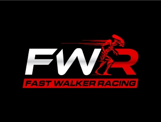 Fast Walker Racing  / F.W.R logo design by iamjason