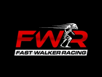 Fast Walker Racing  / F.W.R logo design by iamjason