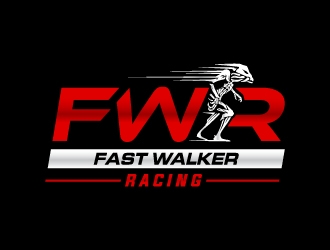Fast Walker Racing  / F.W.R logo design by iamjason