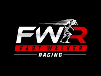 Fast Walker Racing  / F.W.R logo design by iamjason