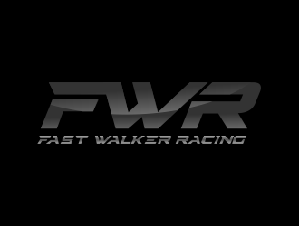Fast Walker Racing  / F.W.R logo design by done