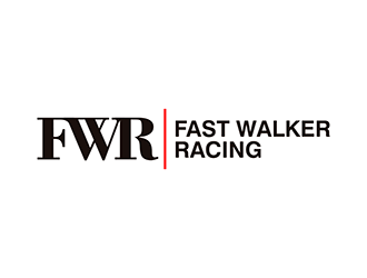 Fast Walker Racing  / F.W.R logo design by enzidesign