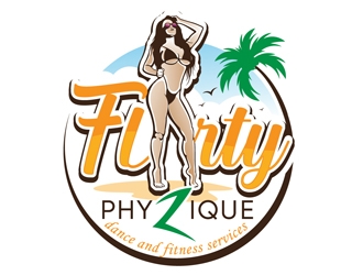 Flirty PhyZique logo design by DreamLogoDesign