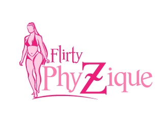 Flirty PhyZique logo design by Suvendu