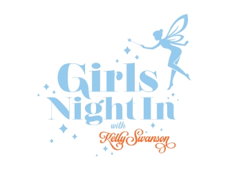 Girls Night In with Kelly Swanson logo design by shikuru