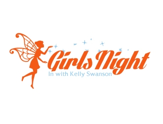 Girls Night In with Kelly Swanson logo design by AamirKhan