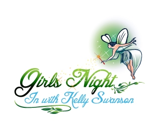 Girls Night In with Kelly Swanson logo design by deva