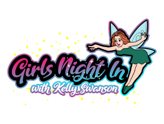 Girls Night In with Kelly Swanson logo design by reight