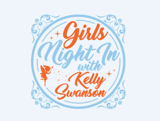 Girls Night In with Kelly Swanson logo design by suraj_greenweb