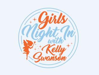 Girls Night In with Kelly Swanson logo design by suraj_greenweb