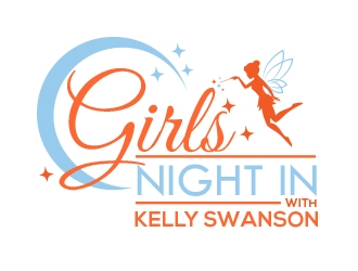 Girls Night In with Kelly Swanson logo design by avatar