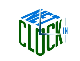 NetClockIn logo design by BeezlyDesigns