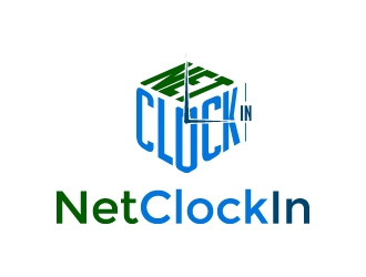 NetClockIn logo design by BeezlyDesigns