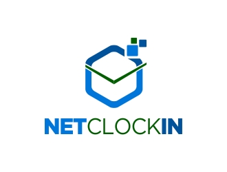 NetClockIn logo design by cikiyunn