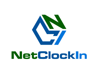 NetClockIn logo design by puthreeone