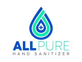 ALLPURE HAND SANITIZER logo design by Ultimatum