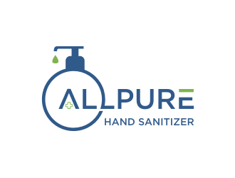 ALLPURE HAND SANITIZER logo design by Adundas