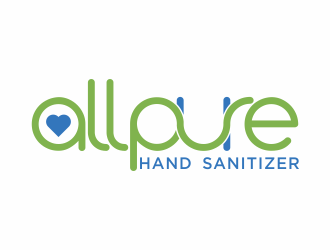 ALLPURE HAND SANITIZER logo design by hopee
