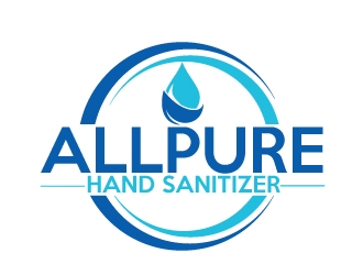 ALLPURE HAND SANITIZER logo design by AamirKhan