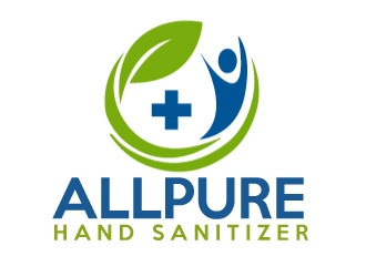 ALLPURE HAND SANITIZER logo design by AamirKhan