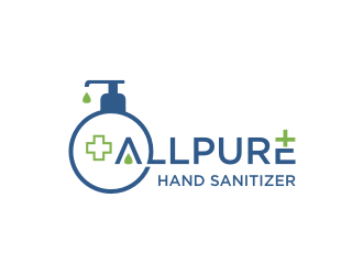 ALLPURE HAND SANITIZER logo design by Adundas