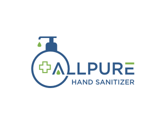 ALLPURE HAND SANITIZER logo design by Adundas
