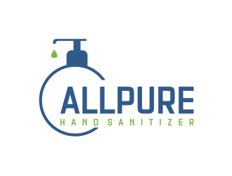 ALLPURE HAND SANITIZER logo design by Adundas