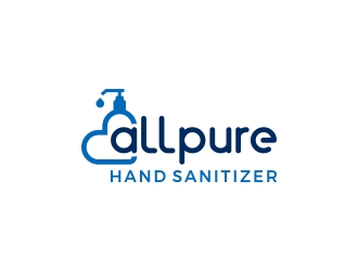 ALLPURE HAND SANITIZER logo design by CreativeKiller