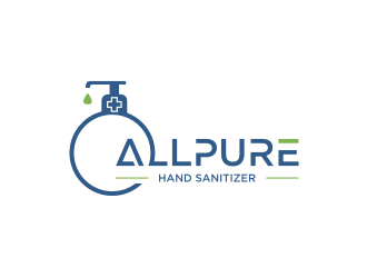 ALLPURE HAND SANITIZER logo design by Adundas
