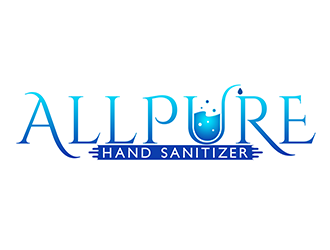ALLPURE HAND SANITIZER logo design by 3Dlogos