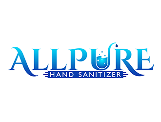 ALLPURE HAND SANITIZER logo design by 3Dlogos