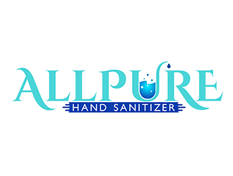 ALLPURE HAND SANITIZER logo design by 3Dlogos
