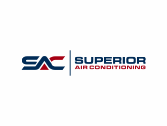 Superior Air Conditioning  logo design by scolessi