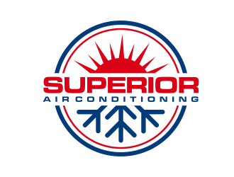 Superior Air Conditioning  logo design by scolessi